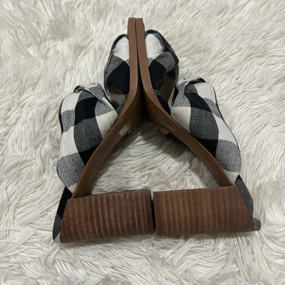 Madewell The Alexandria Mule in Gingham Check - size 6 - NEW - Picture 8 of 9
